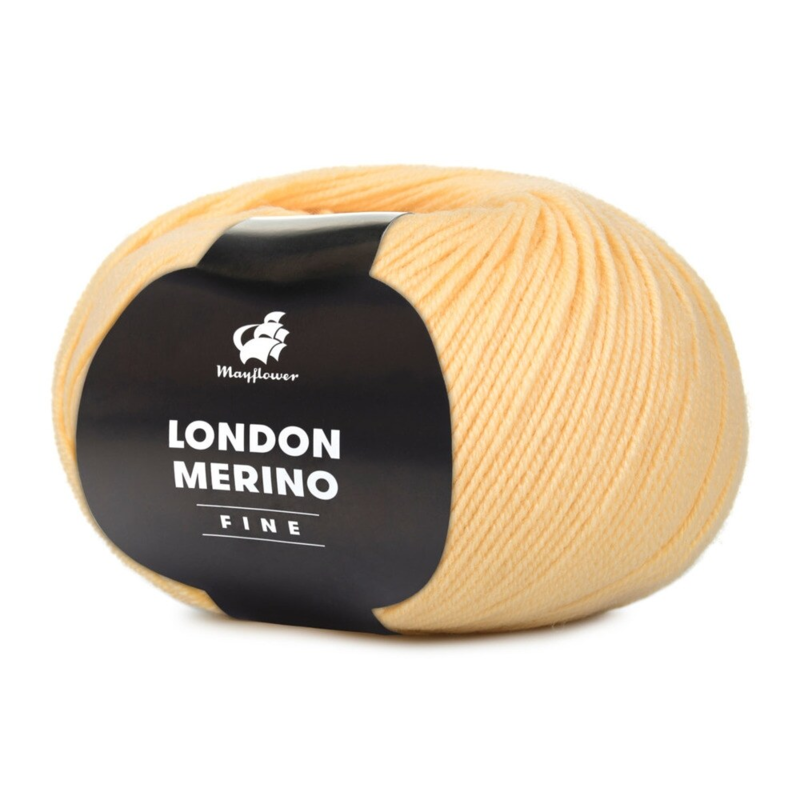 Mayflower London Merino Fine 020 Crème anglaise à la vanille