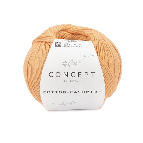 Katia Cotton-Cashmere 82 Orange pastel