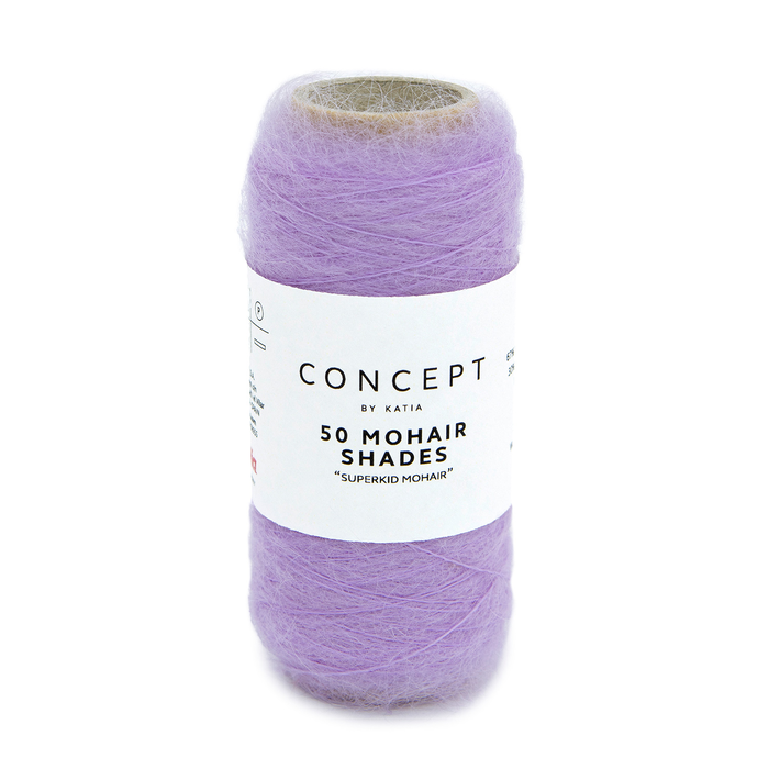 Katia 50 Mohair Shades 51 Violet pastel