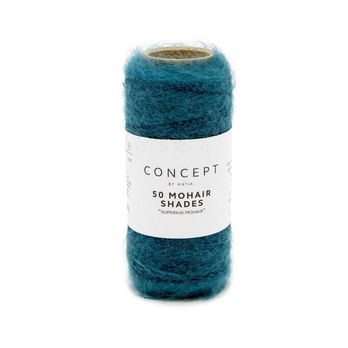 Katia 50 Mohair Shades 29 Vert bleu