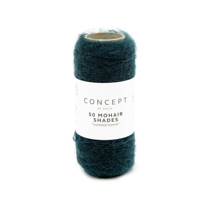 Katia 50 Mohair Shades 30 Vert bouteille