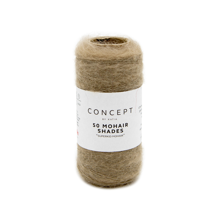 Katia 50 Mohair Shades 8 Gris pierre