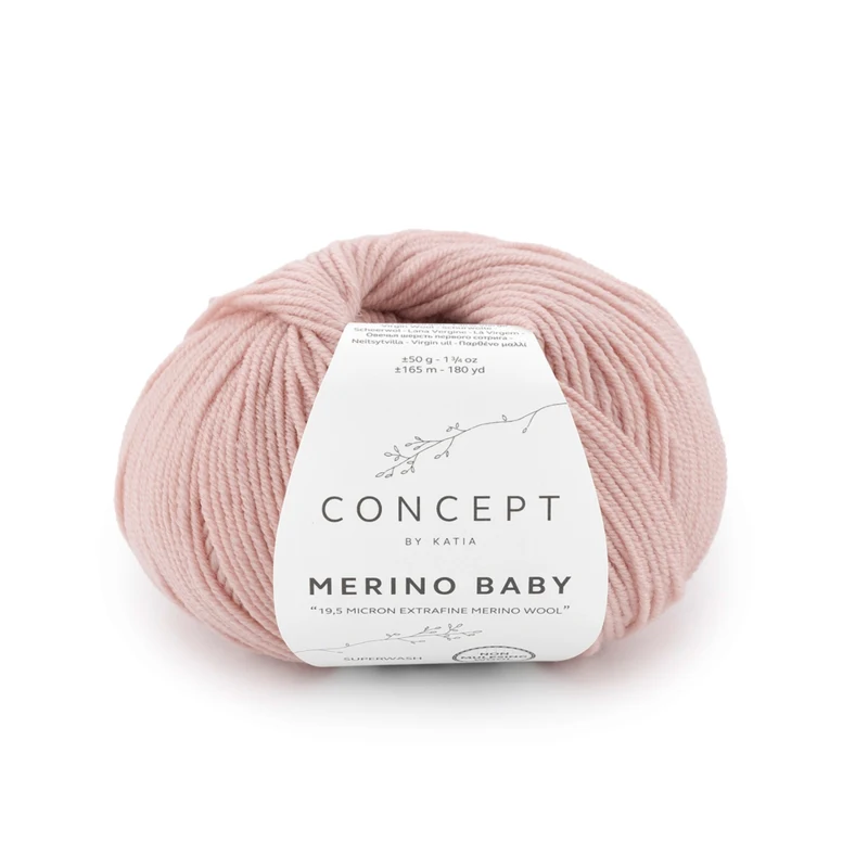 Katia Concept Merino Baby 163 Rose clair