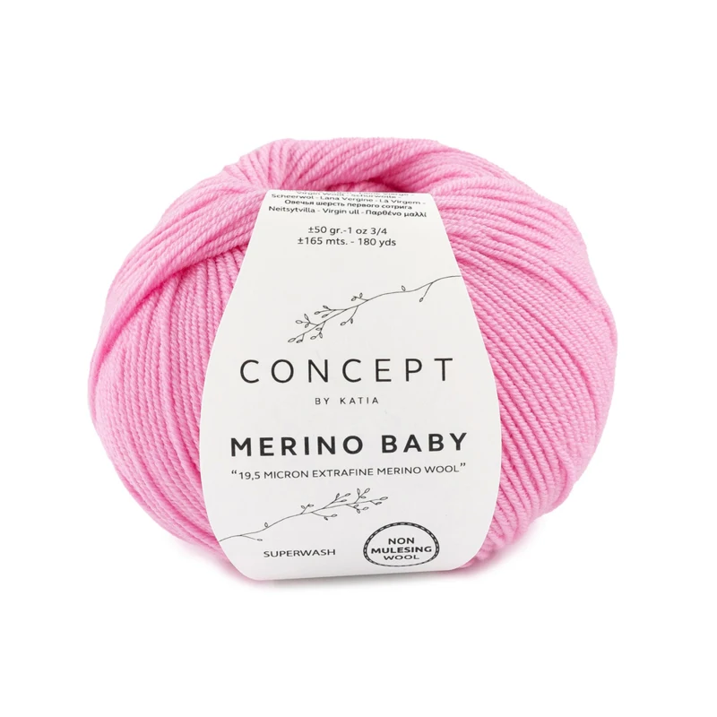 Katia Concept Merino Baby 058 Chewing-gum