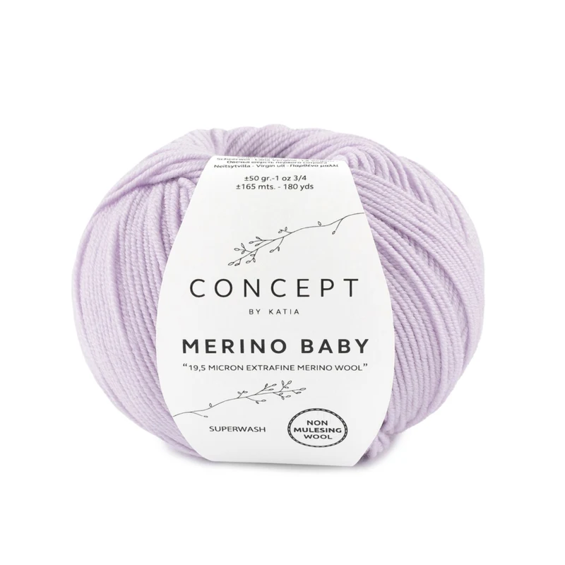 Katia Concept Merino Baby 066 Mauve clair