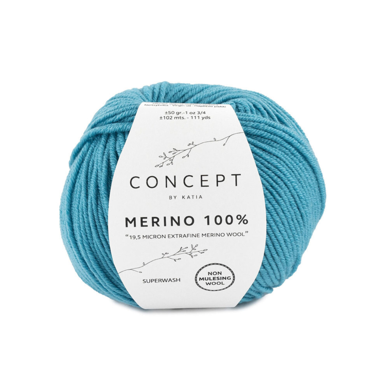 Katia Merino 100% 055 Turquoise