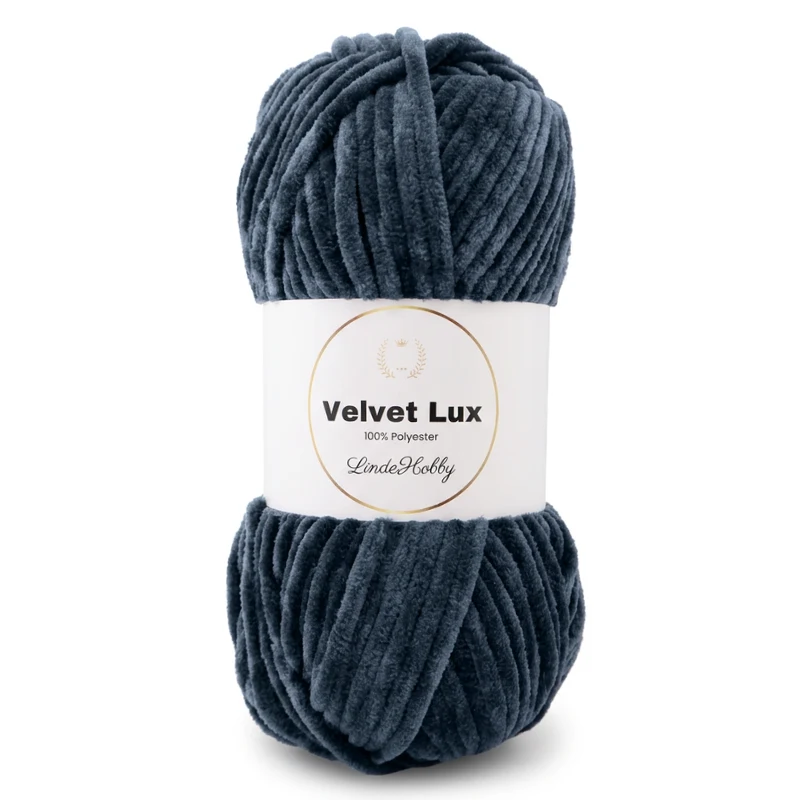 LindeHobby Velvet Lux 55 Bleu acier
