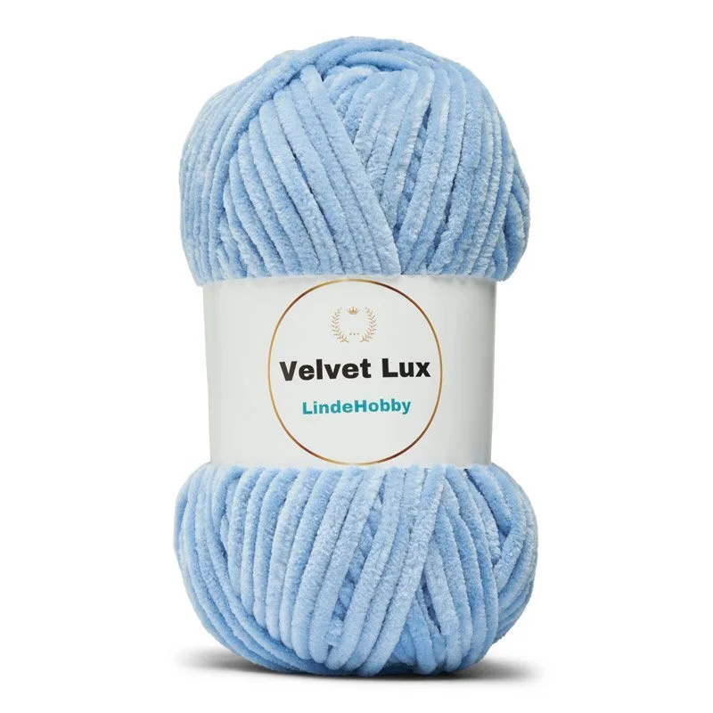 LindeHobby Velvet Lux 23 Bleu clair