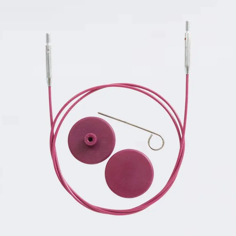KnitPro Câble en acier inoxydable (40-150 cm)