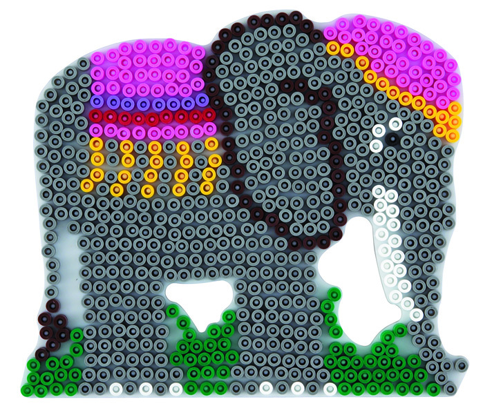 Plaque de perles Hama Midi - Éléphant 291