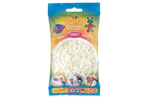 Hama Midi Perles, luminescentes, 1000 pcs