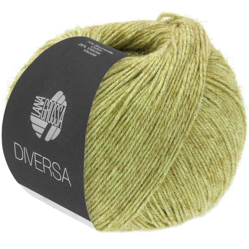 Lana Grossa Diversa 11 Vert Jaune