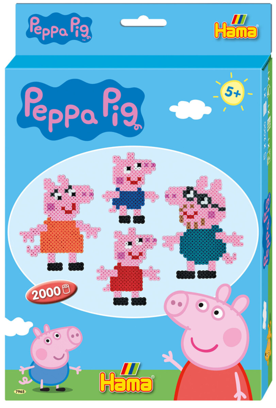Hama Ensemble de perles Peppa Pig
