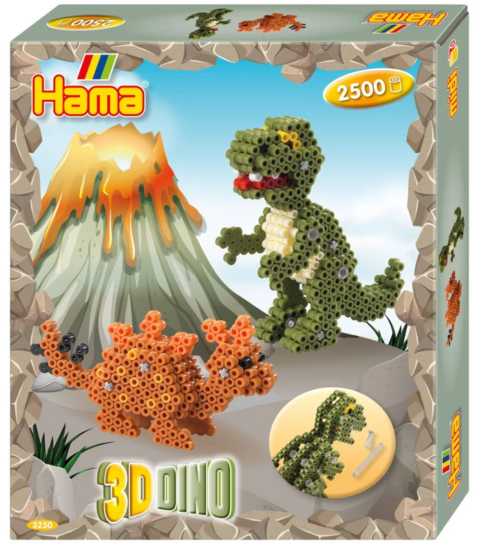 Hama Boîte cadeau Dino 3D