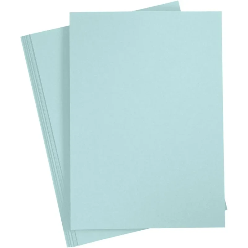 Papier, 20 pièces, A4 - Bleu clair