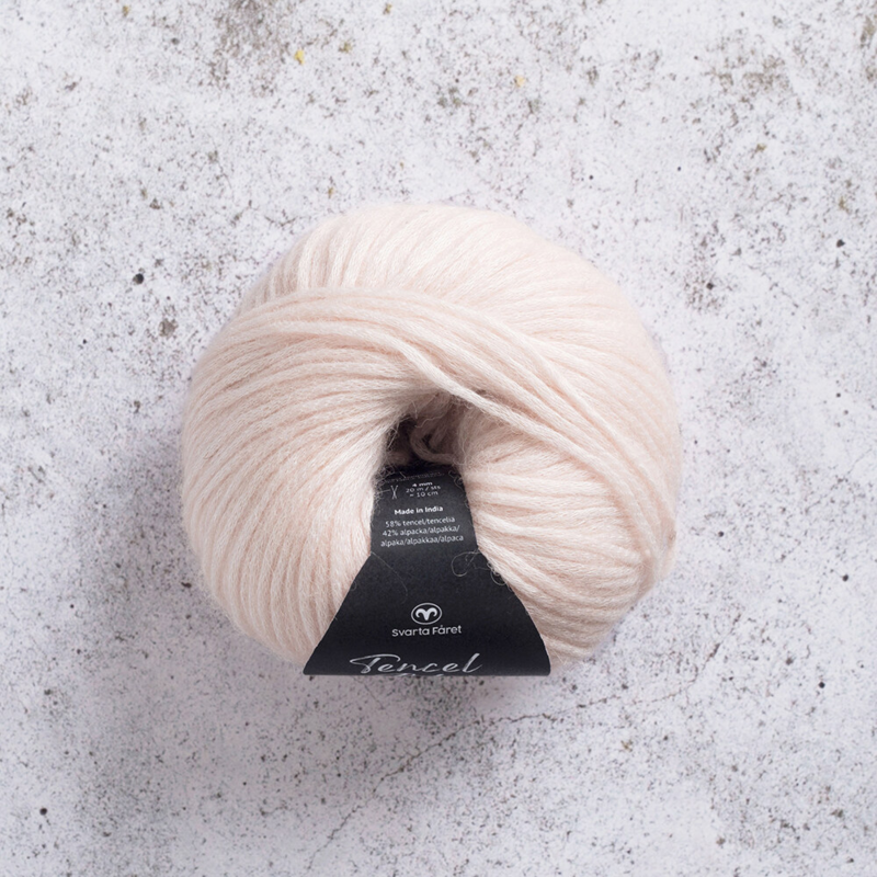 Svarta Fåret Tencel Blow 40 Pêche pastel