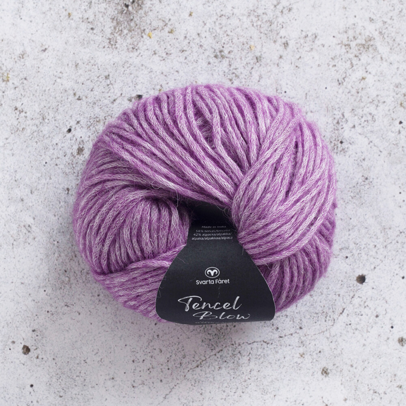 Svarta Fåret Tencel Blow 63 Améthyste violet