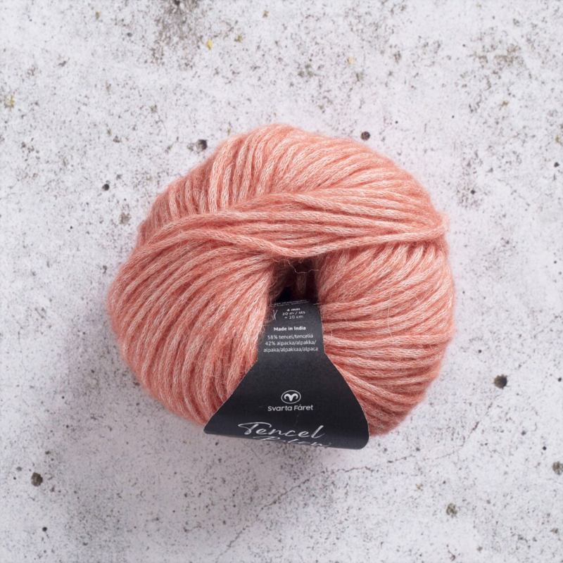 Svarta Fåret Tencel Blow 45 Melon rouge