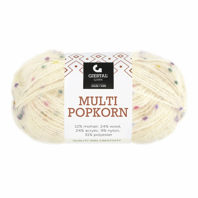 Gjestal Multi Popkorn 502 Naturel