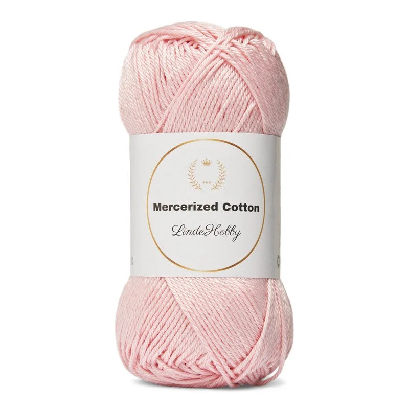 LindeHobby Mercerized Cotton 9 Rose clair
