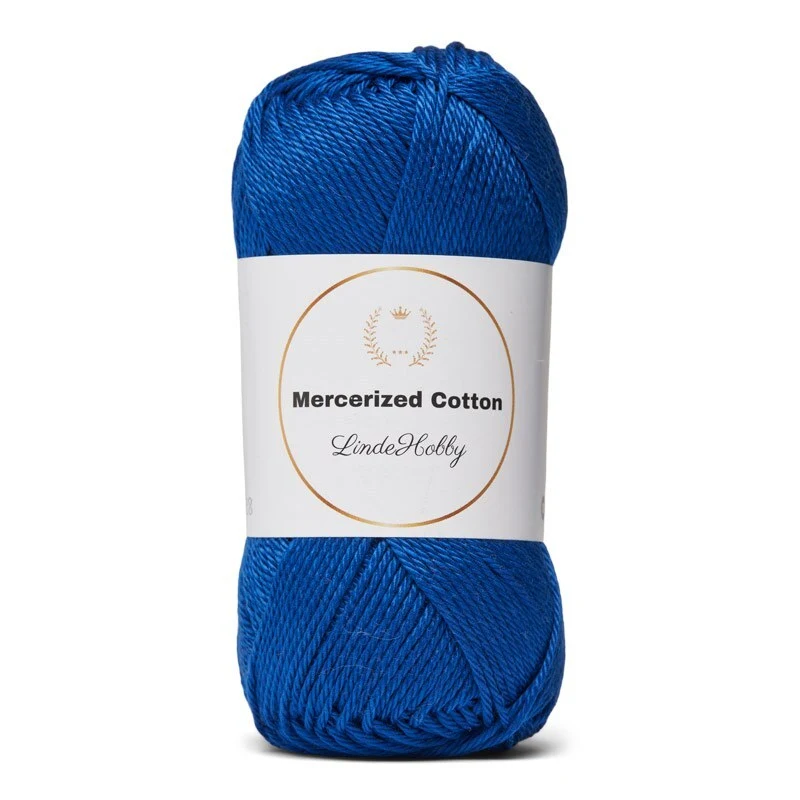 LindeHobby Mercerized Cotton 35 Bleu royal