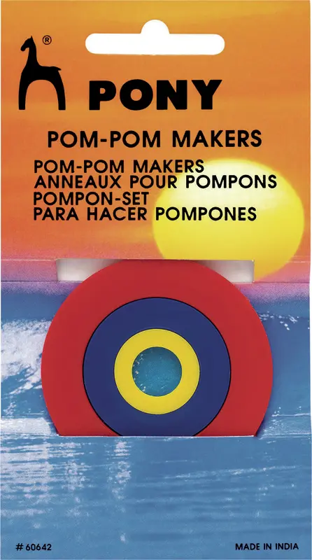 PONY Pompon Maker (3-en-1)