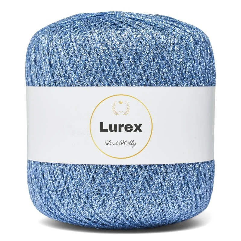 LindeHobby Lurex 16 Bleu clair