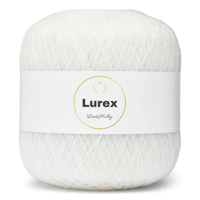 LindeHobby Lurex 01 Blanc