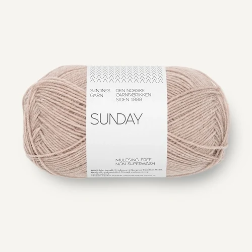 Sandnes Sunday 2650 Beige Chiné