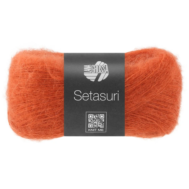Lana Grossa Setasuri 86 Rouge orangé