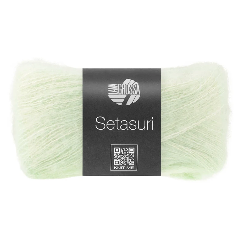 Lana Grossa Setasuri 83 Vert blanc