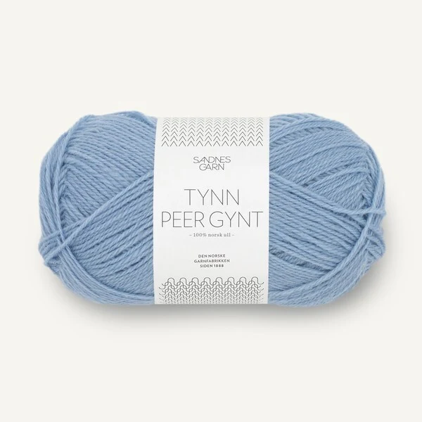 Sandnes Tynn Peer Gynt 6032 Hortensia Bleu