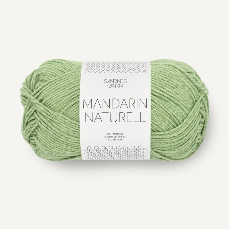 Sandnes Mandarin Naturell 8734 Vert