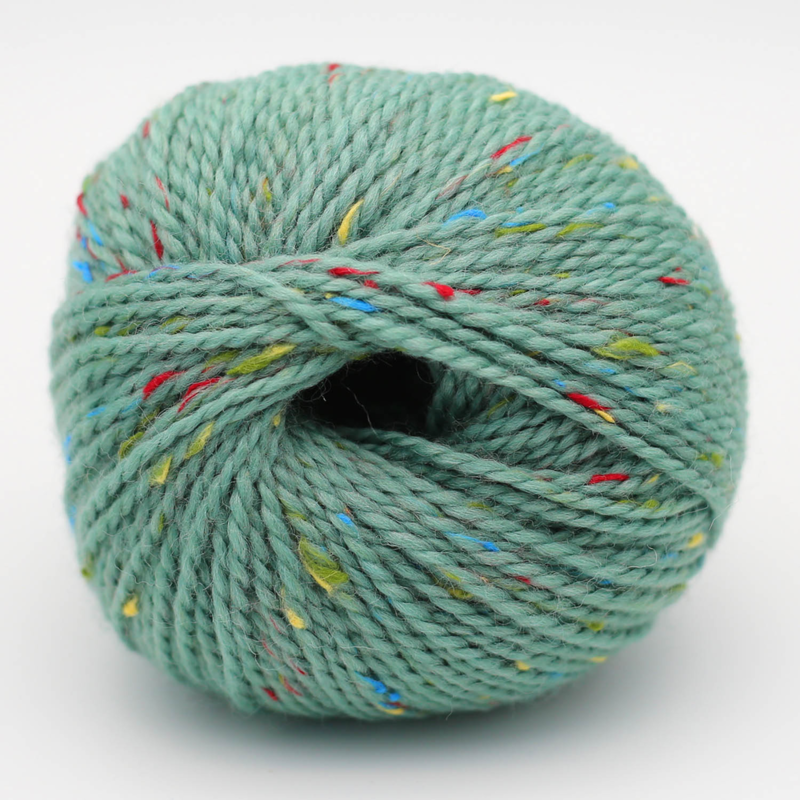 Hamelton Tweed 1 GOTS 32 Vert pastel