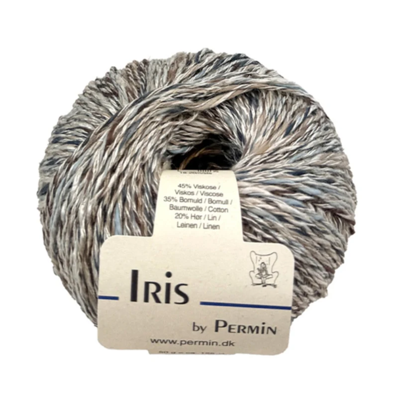 Permin Iris 20 Tons bleu/beige