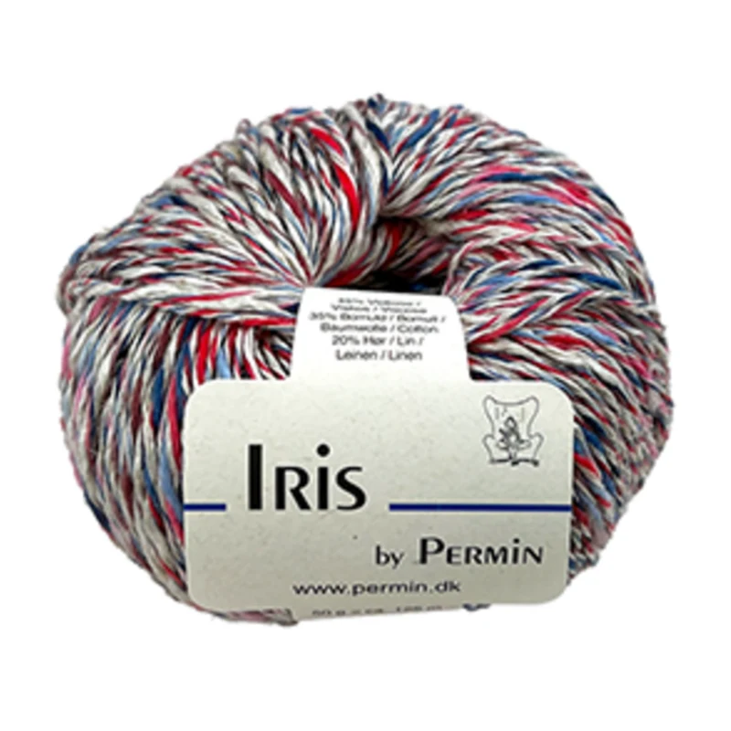Permin Iris 09 Rouge/bleu