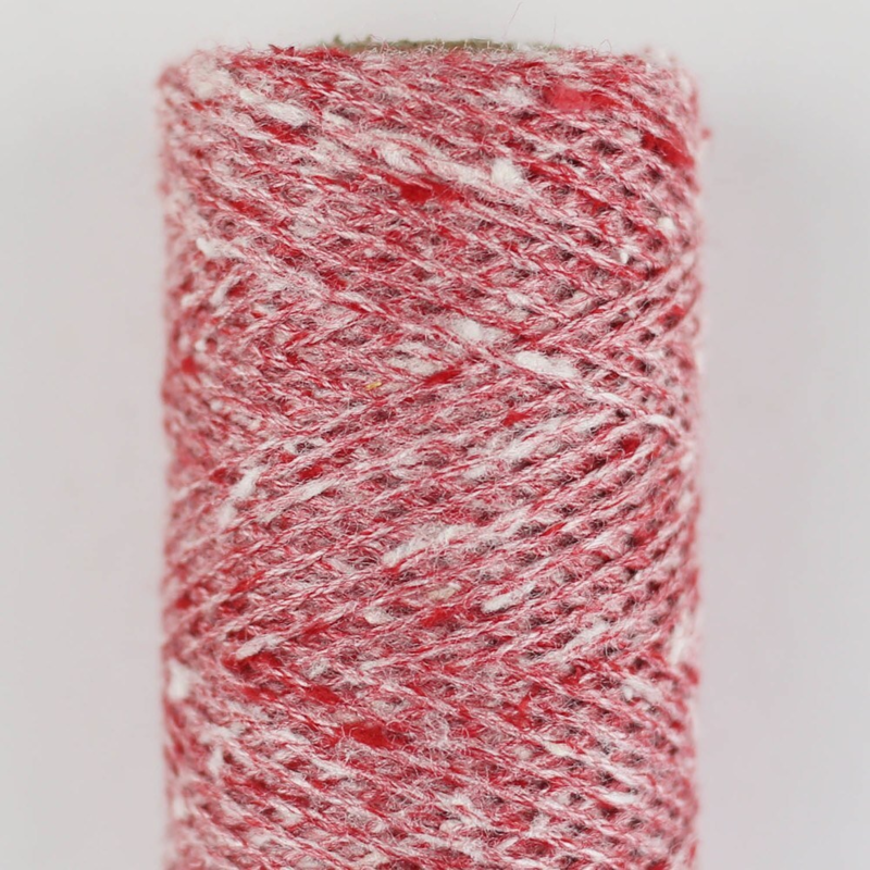 Tussah Tweed → sp48 Rouge-blanc-mix