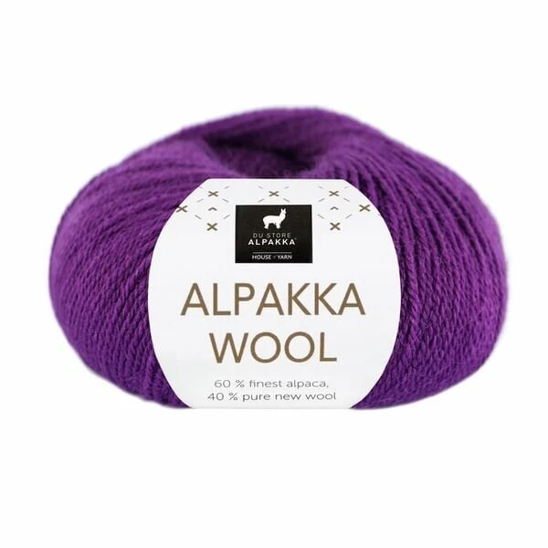 Du Store Alpakka Wool 573 Pourpre