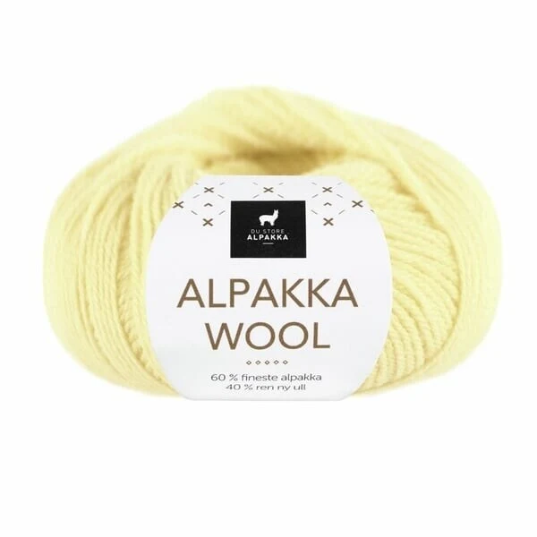 Du Store Alpakka Wool 560 Jaune clair