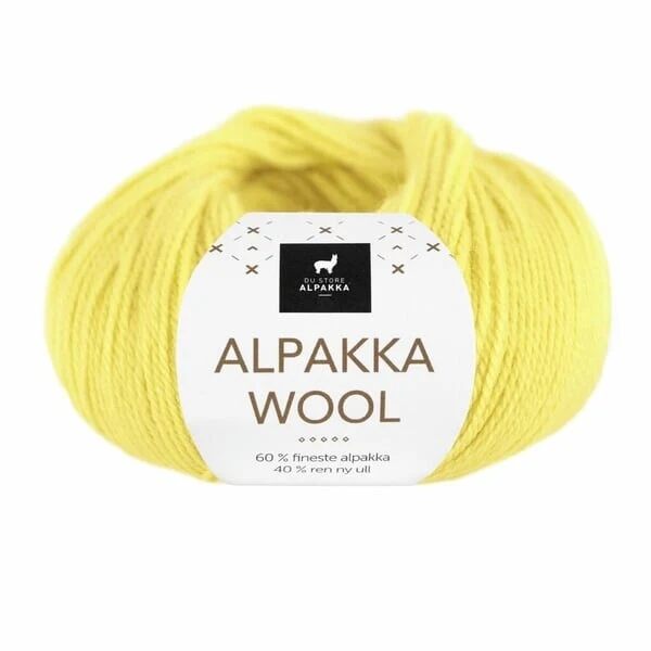 Du Store Alpakka Wool 558 Jaune