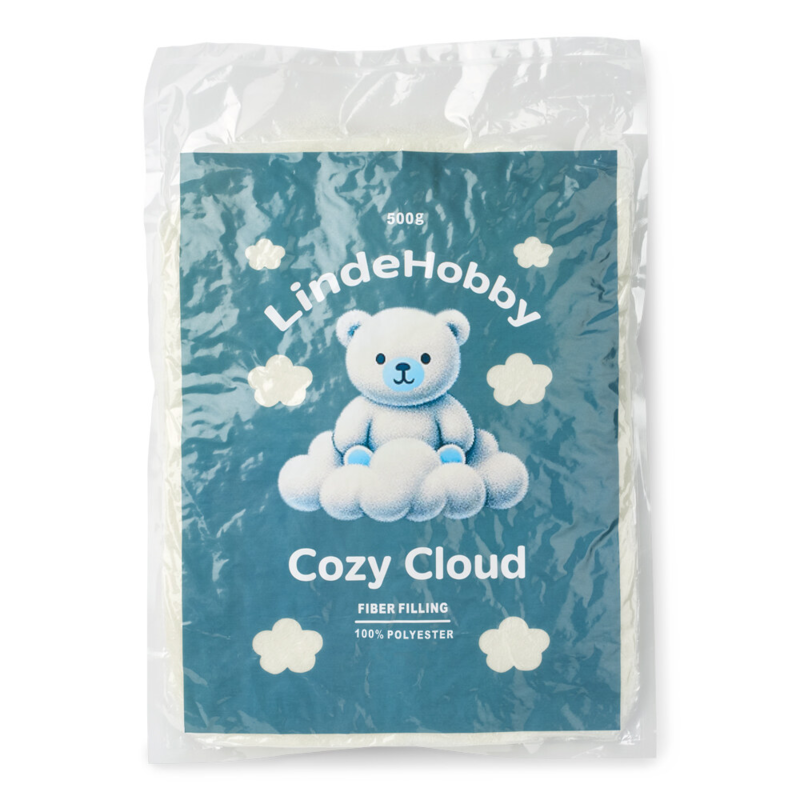 LindeHobby Cozy Cloud Ouate de Remplissage 50 g