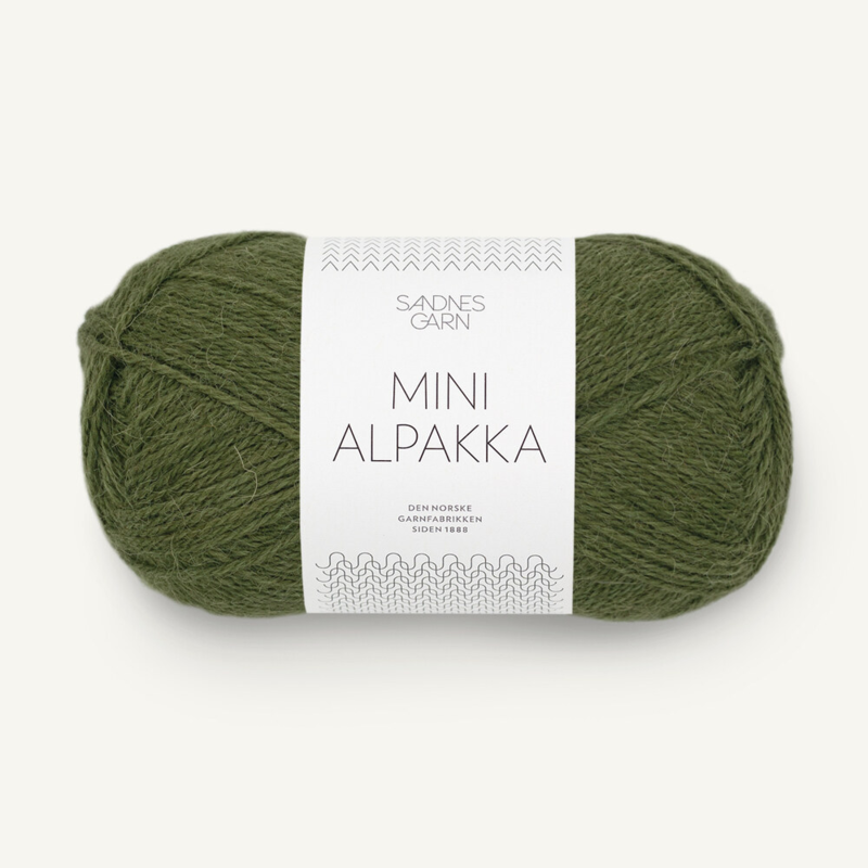 Sandnes Mini Alpakka 9573 Vert mousse