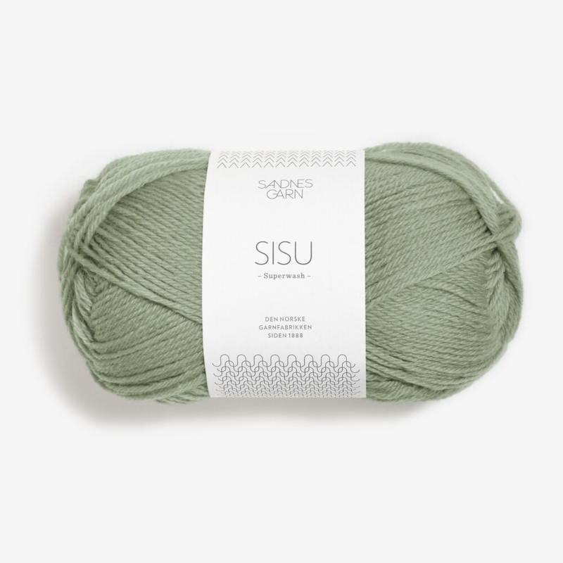 Sandnes Sisu 9041 Vert clair poussiéreux