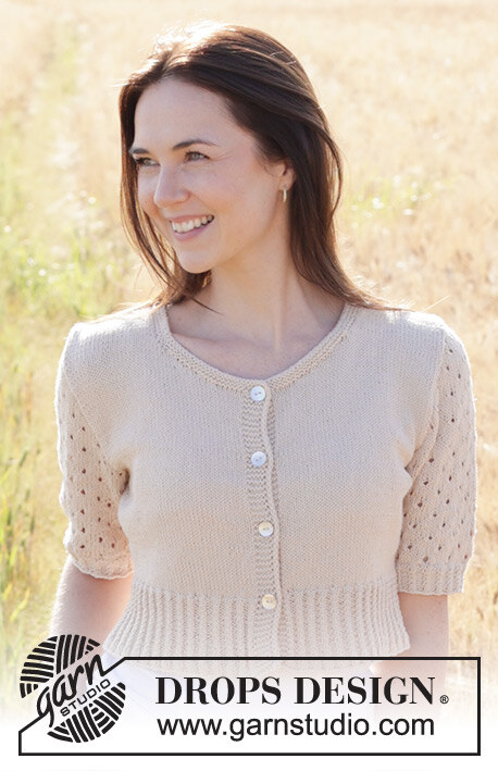 248-28 Sand Cove Cardigan by DROPS Design