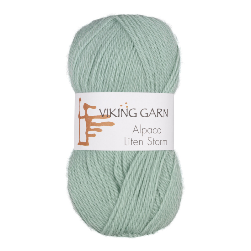 Viking Alpaca Liten Storm 731 Pétrole clair