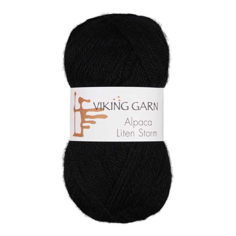 Viking Alpaca Liten Storm 703 Noir