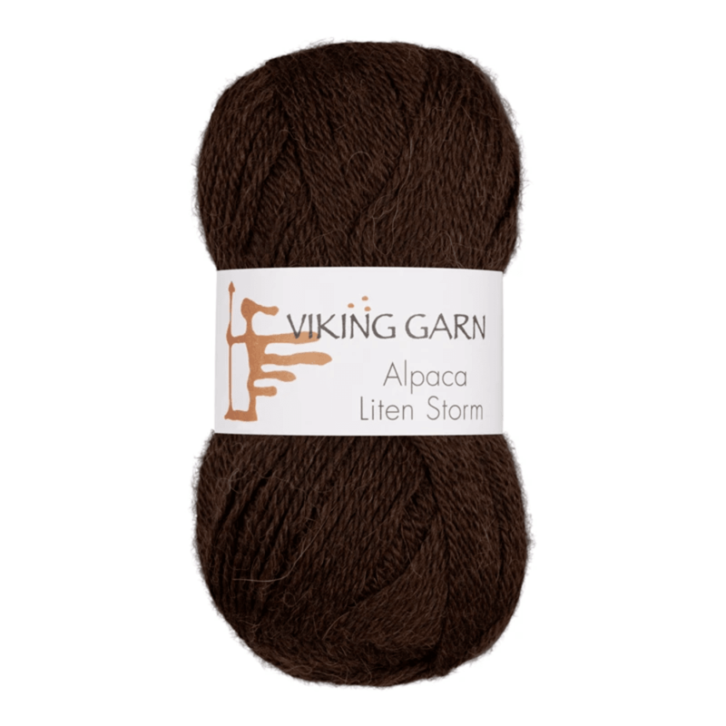 Viking Alpaca Liten Storm 718 Brun foncé