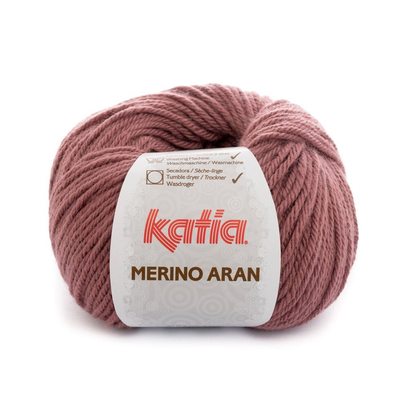 Katia Merino Aran 084 Très foncé rose