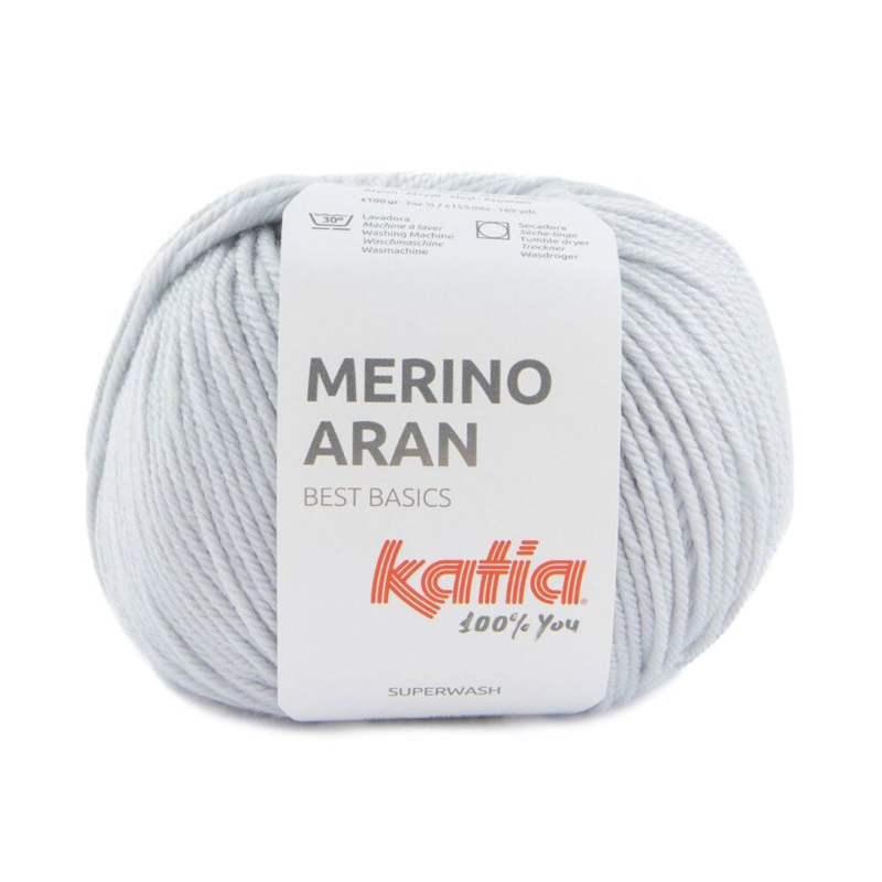 Katia Merino Aran 098 Bleu gris