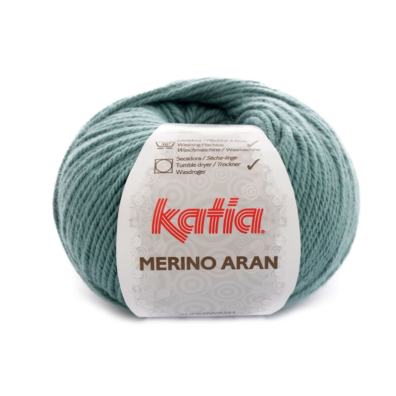 Katia Merino Aran 065 Turquoise pastel